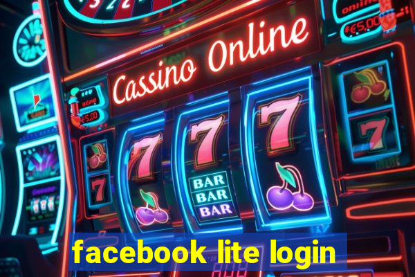 facebook lite login